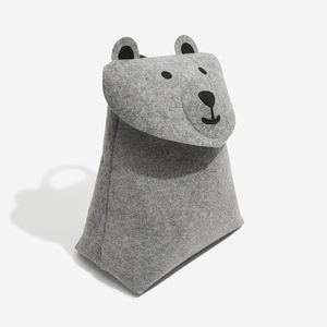 Upin-Cảm thấy giỏ lưu trữ cho trẻ em, lớn gấp động vật phim hoạt hình gấu giặt <span class=keywords><strong>Hamper</strong></span> cho trẻ em - Product Image 5