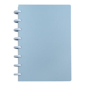 Thả A5 Trong Suốt PP Cuộn Dây Máy Tính Xách Tay Trắng Giấy Bìa Với Xoắn Ốc Ràng Buộc Loose-Leaf Bìa Cứng Thăng Hoa Tạp Chí - Product Image 1