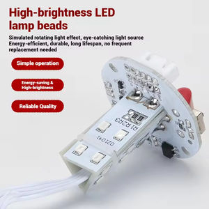 Luces de Advertencia Tricolor SP Brand XP-91 al por Mayor, Luces de Señalización LED de Alto Brillo para Máquinas Herramienta, Dispositivos de Alarma Estroboscópica de 90 dB - Product Image 3