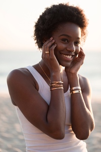 Nedeins — bracelet personnalisé, manchette gravée, à la mode - Product Image 4