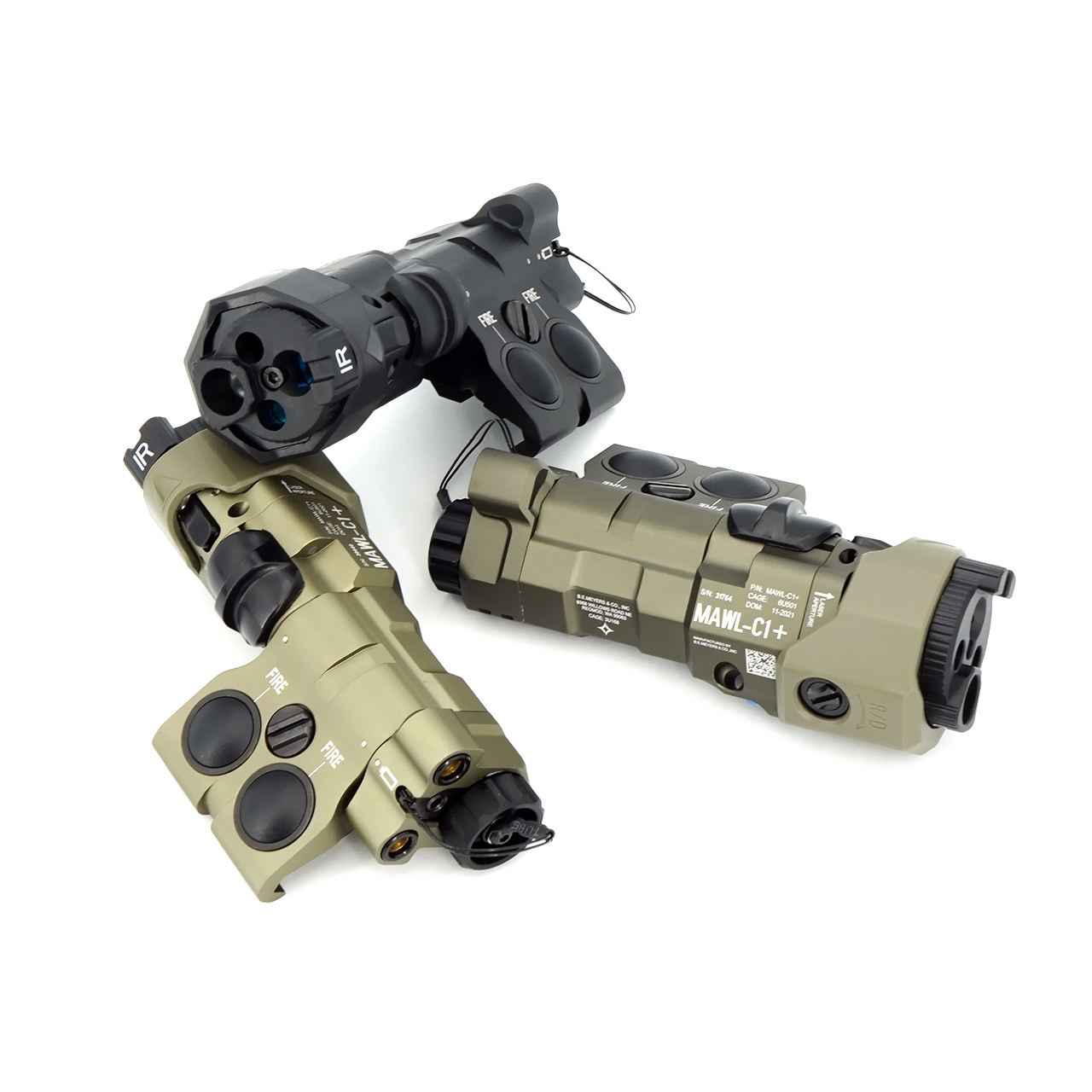 WADSN MAWL C1+ Green Laser(Aluminum) (WD06057 WADSN MAWL C1+ Green Laser(Aluminum) (WD06057