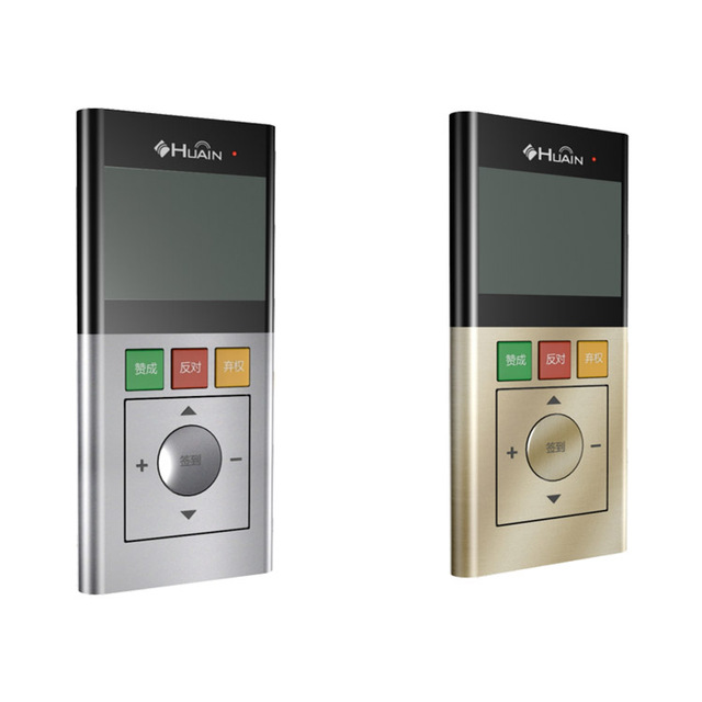 HUAIN Audio Conference System Wireless Voting Units Electronic Voting Systems for Meetings with 32 Channels and 100M Range
