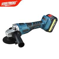 STEELTREKS Meuleuse d'angle électrique sans fil sans balais à abrasion directe