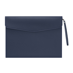 Sac de fichiers en cuir PU souple avec poignée verrouillable coffre-fort stockage étanche argent promotionnel société fichier d'entreprise Document - Product Image 5