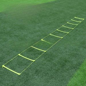 Échelle d'agilité et d'énergie souple pour entraînement de football, 5,5 mètres, 10 maillons, fixation rapide et dépliable - Product Image 1