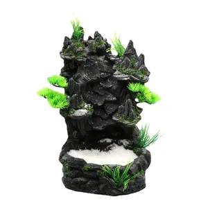 Ornamento de Resina para Aquário em Forma de Caverna Grande Decoração Acessórios para Aquário de Sala de Estar - Product Image 5