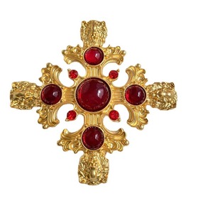 Elegante Spilla Vintage a Croce, Lussuosa Spilla a Forma di Leone con Cristalli <span class=keywords><strong>per</strong></span> Donna, Gioielli di Moda, Accessori <span class=keywords><strong>per</strong></span> Cappotti Invernali e Giacche, Regalo <span class=keywords><strong>per</strong></span> Feste - Product Image 4