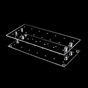 Rõ ràng Acrylic có thể gập lại hiển thị Rack chủ thanh lịch hiện đại đứng cho nến Lollipop bánh cho Pop trang trí thân thiện với môi - Product Image 1