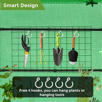 Serre de jardin pour la culture des plantes, serre portable écologique et résistante au vent pour l'extérieur, pour la maison, les garçons et les filles