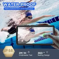 Étui magnétique étanche IP68 pour Samsung Galaxy S25 Ultra S24, protection intégrale contre les chocs, la poussière et les eaux profondes