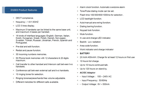 Téléphone sans fil <span class=keywords><strong>DECT</strong></span> portable 1,8/1,9 GHz pour une communication nomade - Product Image 5