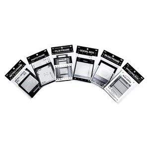 Autocollants PET LABON Rétro Cadre de <span class=keywords><strong>Film</strong></span>, Décorations Esthétiques Vintage pour Réseaux Sociaux, Lecteurs de Musique, Journalisation et Scrapbooking - Product Image 5