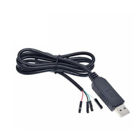 Convertidor USB a Serial UART TTL de 4 Pines CH340G, Cable Adaptador USB a COM