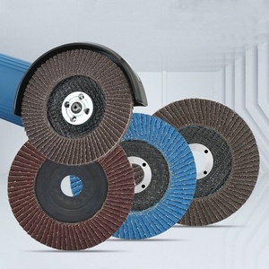 Disques à lamelles en oxyde d'aluminium et zircone <span class=keywords><strong>de</strong></span> 4, 4 1/2, 5, 6 et 7 pouces pour le polissage automobile et le meulage des métaux - Product Image 4