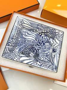 Cenicero de Cerámica de Estilo Americano, Moderno, Sencillo, de Lujo Ligero, con Forma Geométrica, Decorativo y Ecológico, para el Hogar - Product Image 3