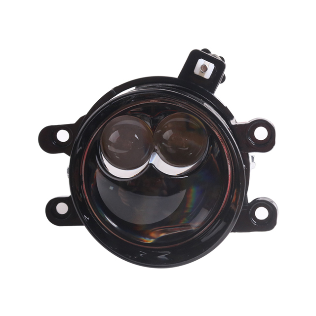 Super Bright 53W Dual Direct LED Projector Fog Lamp 3 Inch Universal Auto Part 5500K Bi LED for Car Driving Lights