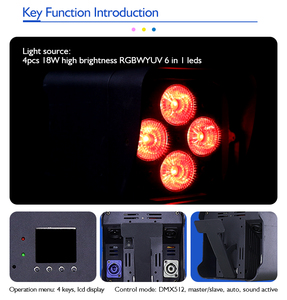 Wifi Receiver <span class=keywords><strong>Transmitter</strong></span> 2.4G Dmx512 Điều Khiển Có Thể Sạc Lại Không Dây Receiver Cho Ánh Sáng Sân Khấu Hiệu Lực Đảng Ánh Sáng - Product Image 4