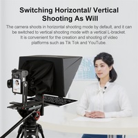 Téléprompteur d'entrevue 17 "Tp170 17 pouces téléprompteur pour Dslr caméra vidéo Studio Photo pour Ippad Smartphone Live