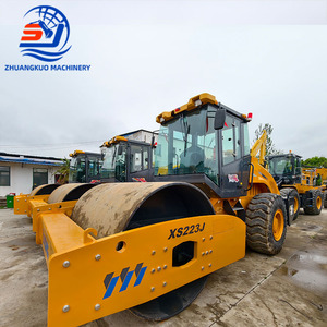 Apisonadora Vibratoria de un Solo Tambor de 22 Toneladas Marca China XS223J con Certificado CE ISO 9001 - Product Image 4