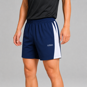 Pantalones Cortos Deportivos Personalizados para Hombre, con Bloques de Color, de Secado Rápido, para Gimnasio, Correr, Entrenamiento, Ropa Deportiva Ligera, Uniforme de Equipo - Product Image 4