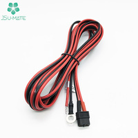 Amass XT60 Cordon de connexion femelle à extrémité ouverte 2Pin avec œillet 16AWG Câble d'alimentation femelle XT60