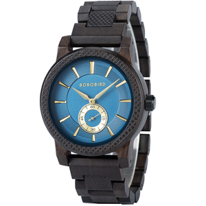 고급 BOBO BIRD Dropshipping 개인화 된 럭셔리 브랜드 맞춤형 브랜드 시계 로고 석영 심천 공장 Oem 목재 시계 - Product Image 2