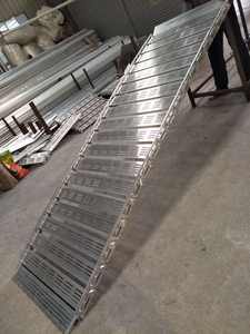 Özel katlanır alüminyum yükleme ve boşaltma eserler slayt kamyon merdiven konveyör bant - Product Image 5