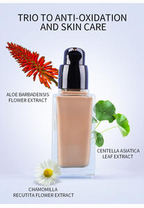 2024 nouveau maquillage imperméable à l'eau <span class=keywords><strong>de</strong></span> marque privée mélangeant une couverture complète fond <span class=keywords><strong>de</strong></span> <span class=keywords><strong>teint</strong></span> liquide le plus vendu <span class=keywords><strong>de</strong></span> luxe - Product Image 4