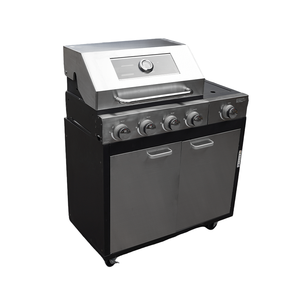 2026 New Customized Modern Style Outdoor Commercial Kitchen Cabinet Freestanding Gas <strong>BBQ</strong> Grill Cabinet - Product Image 3