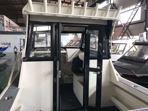 Yate de Pesca de Aluminio Gospel Manufacture de 7.5m/25 pies con Cabina Completamente Cerrada y Motor - Product Image 5