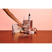 Boîte de calendrier de l'avent personnalisée OEM, maquillage, calendrier de beauté 12 jours, emballage en carton rigide, recyclable, gaufrage, revêtement UV