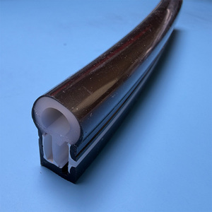 Couverture en silicone flexible <span class=keywords><strong>pour</strong></span> PCB 8 mm 10 mm, <span class=keywords><strong>tube</strong></span> en silicone 10x23 mm, diffuseur noir, canal de <span class=keywords><strong>ruban</strong></span> <span class=keywords><strong>LED</strong></span> noir <span class=keywords><strong>pour</strong></span> bande <span class=keywords><strong>LED</strong></span> - Product Image 6