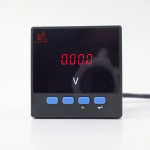 Le prix de gros a mené le mètre numérique analogue de mètre de panneau 120v 76*76