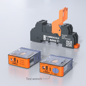 Relé Electromagnético Subminiatura LANBOO LBJ13A, 5 Pines, 8 Pines, <span class=keywords><strong>10A</strong></span>, Sellado Automático, Alta Potencia, Aleación de Plata, DC12V, DC24V, AC220V - Product Image 5