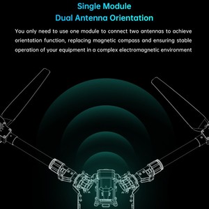 Módulo de Posicionamiento SIYI RTK con Precisión Centimétrica, GNSS GPS GLONASS Beidou, Antena Dual para Mapeo con Drones y Estación Base - Product Image 2