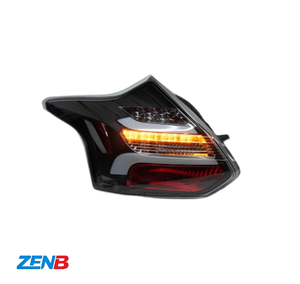 Conjunto <span class=keywords><strong>de</strong></span> Luces Traseras LED para Ford Focus 12-14, Nuevo Conjunto <span class=keywords><strong>de</strong></span> Luces Traseras LED Modificado para Focus Hatchback - Product Image 2