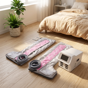 air compression pressotherapy <b>machine</b> lymphatic drainage cellulite reduction full body <b>massage</b> device - Product Image 1