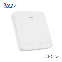 Émetteur et récepteur de télécommande RF mural Maison intelligente Ouverture automatique de porte de garage Porte automatique Télécommandes à code tournant YET2166