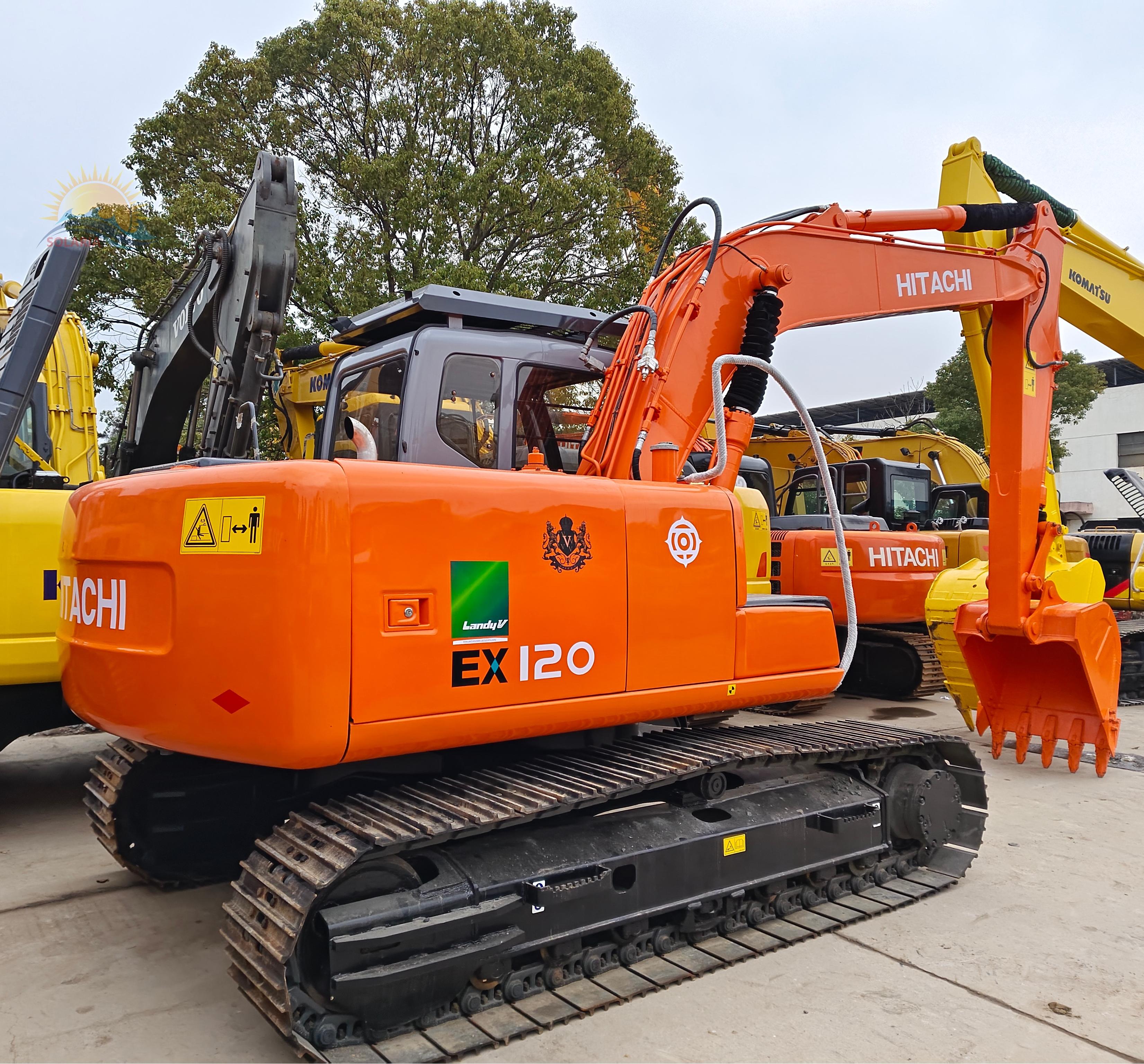 12 Ton with ROPS & FOPS Second-Hand Hitachi ZX120 ZX130 EX120 Used