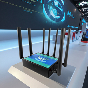 راوتر واي فاي مخصص ثنائي النطاق MT7981B للمركبات يعمل بنظام OpenWrt مع 8 هوائيات خارجية عالية الكسب وهيكل معدني ومنفذ WAN واحد و4 منافذ جيجابت LAN - Product Image 1