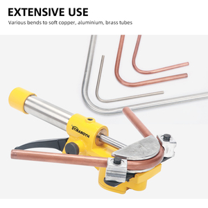 HHW-22B Manueller Hydraulischer Rohrbieger für Flexible Kupferrohre, Verbundrohre und Aluminiumrohre – Tragbar - Product Image 3