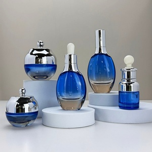 Botellas de Vidrio de Lujo de Alta Calidad para Suero, 1 oz 2 oz, Capacidad de 50 ml, con Tapa de Rosca y Bomba Dosificadora para Crema Facial para el Cuidado de la Piel - Product Image 2