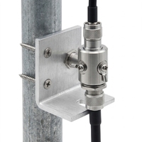 Parafoudre coaxial à décharge gazeuse de type N Arronna avec support en L DC-3GHz