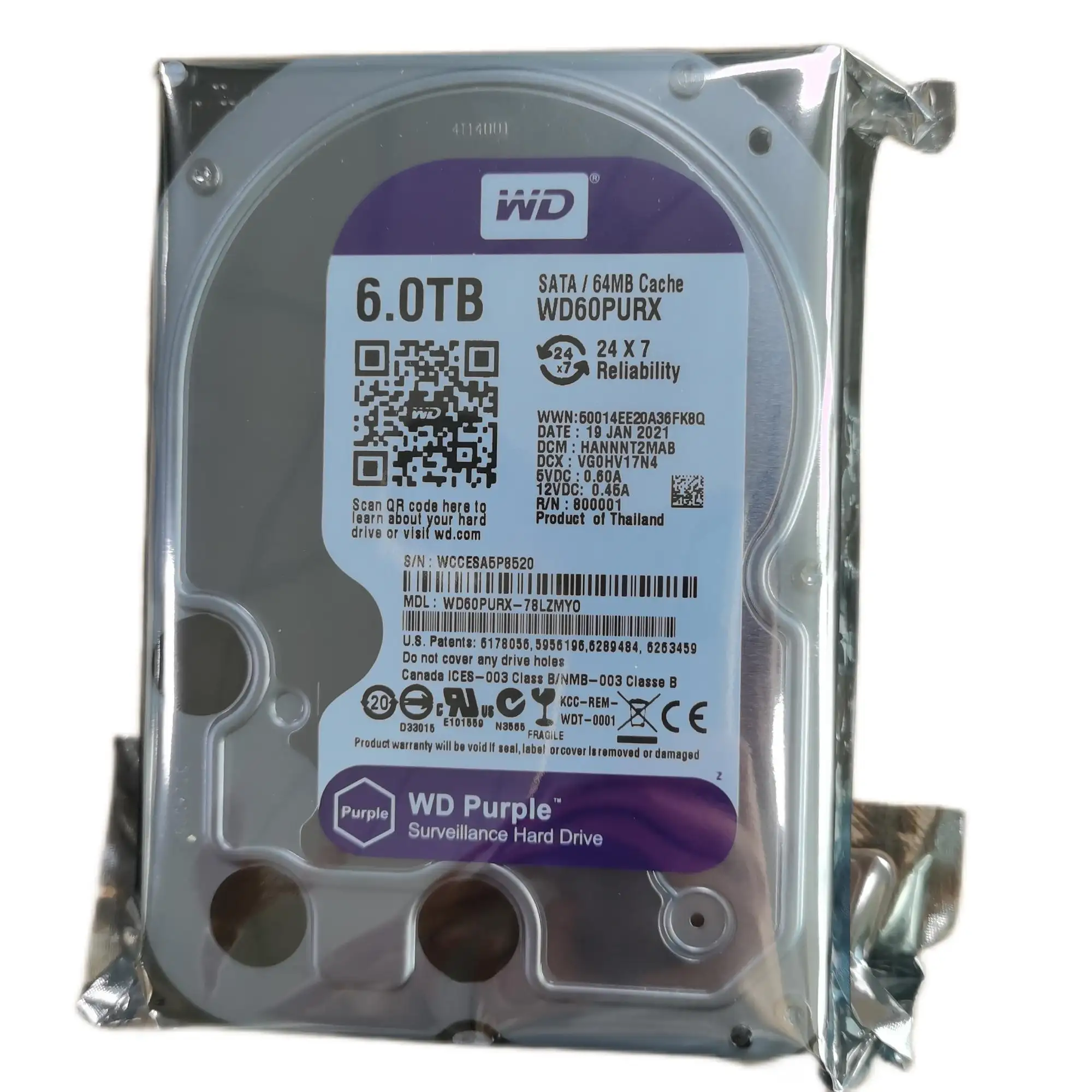 Hot selling hdd 120G 160G 320G 500GB 1TB 2TB 3TB 4TB 6TB 8TB 10TB 12TB 14TB 16TB 3.5 INCH hard disk for good price