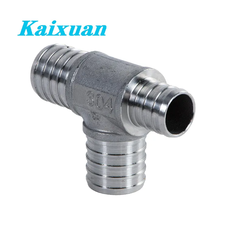 Pasar AS dengan CUPC NSF61 dan NSF372 sertifikat ss304 316 tube fitting pex mengurangi perlengkapan pex