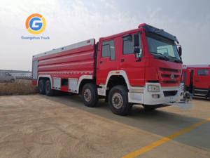 <span class=keywords><strong>Camion</strong></span> de lutte contre l'incendie Sinotruk HOWO d'origine, châssis 8x4, 460 CV, réservoir d'eau de 24 m3, pour les pompiers - Product Image 6