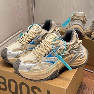 Zapatillas deportivas casuales de estilo coreano para hombre 2025, diseño Mecha Torre Rattlesnake, con aumento de altura, de punto grueso, versátiles para primavera - Product Image 1