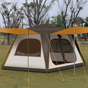 <span class=keywords><strong>Tente</strong></span> d'extérieur robuste <span class=keywords><strong>6</strong></span> personnes Pop up <span class=keywords><strong>Tente</strong></span> de camping familial imperméable et coupe-vent - Product Image 3