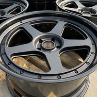 Nuevas Llantas de Aleación de Aluminio 6061-T6 de 18-24 Pulgadas, Forjadas en 3 Piezas, Personalizadas para Autos, 22x12 con Opciones de ET de 20mm/25mm