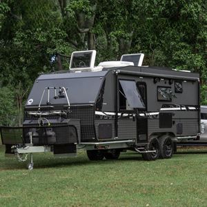 Ecocampor 2025 Nuevo Diseño Todoterreno <span class=keywords><strong>Caravana</strong></span> de 21 pies con Techo Rígido y Diseño Moderno de Lujo para Reventa - Product Image 1